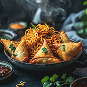 Samosa Noodles
