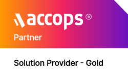 Accops Gold Badge Logo