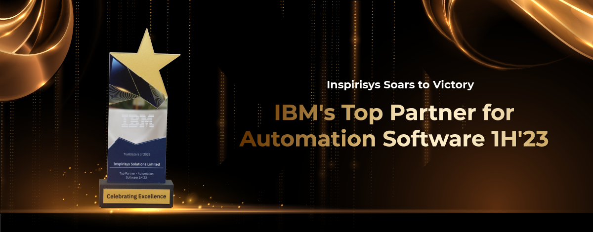 Inspirisys Grabs the Spotlight: Top Automation Partner Award at Think 2023 IBM Event