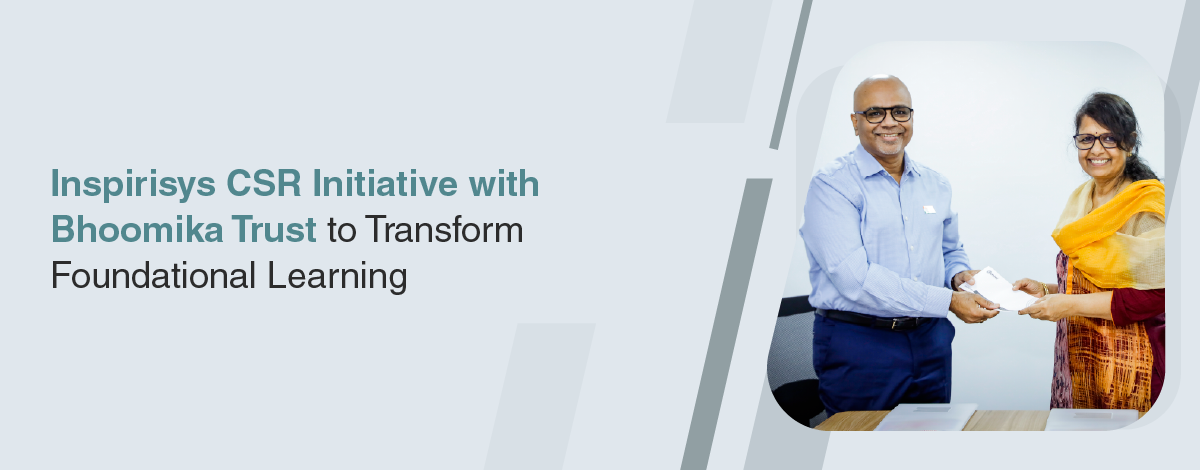 Inspirisys CSR Initiative in Partnership with Bhoomika Trust for Technology-Aided Learning Labs