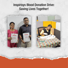 Inspirisys Blood Donation Drive: Saving Lives Together