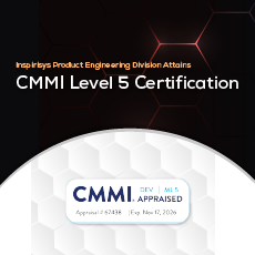Inspirisys Product Engineering Division Attains CMMI Level 5 Certification
