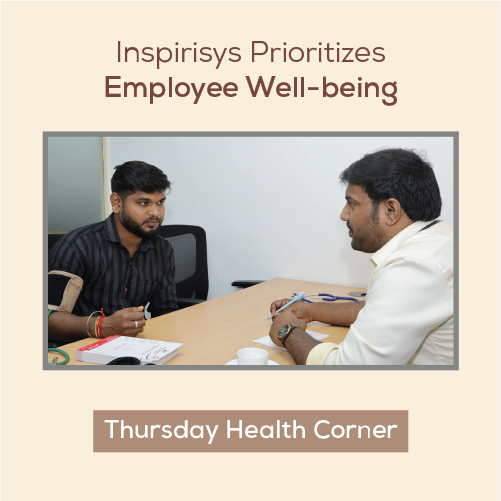 Inspirisys Launches 'Thursday Health Corner' Initiative: Prioritizing Employee Health