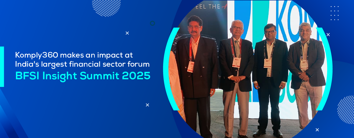 Business Standard BFSI Insight Summit 2025 Brings Leaders Together with Inspirisys and Komply360