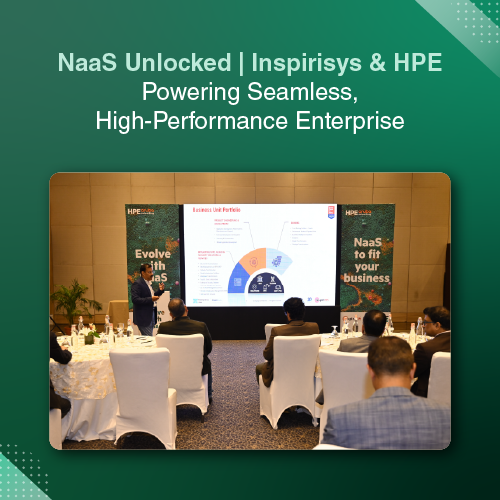 Inspirisys and HPE Chart the Path Forward for Network-as-a-Service