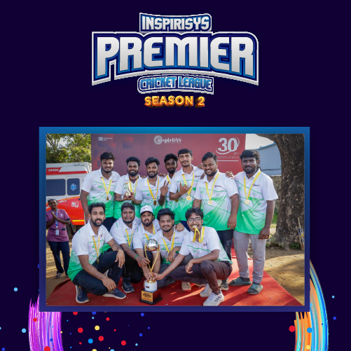 Inspirisys Premier Cricket League Season 2 Showcases Fierce Competition and Close Finishes