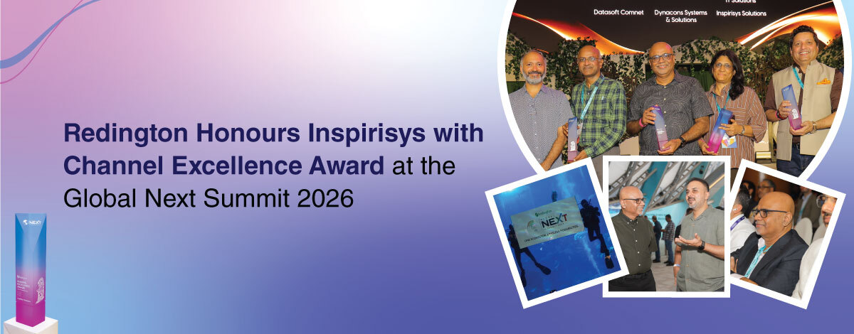A Three-Decade Partnership Recognises Inspirisys with Channel Excellence Award
