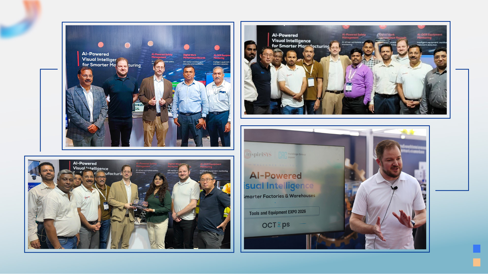 Inspirisys and CAC Holdings Present OCTOps at Delhi’s Tools & Equipment Expo 2026